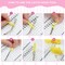 3 Pieces Latch Hook Tool Rug Mesh Fabric Canvas Wooden Bent Latch Hook Tool Yarn Cutter Embroidery Crafts Supplies for DIY Rug Carpet Tapestry Making, 19 x 59 Inches